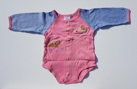 C188	dívčí body s dlouhým rukávem pejsci, 74