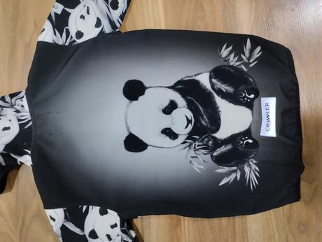 Softshellová bunda crawler panda, 110