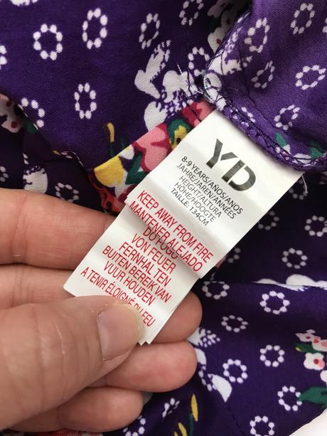 Letní overál s květy - v.6/7 let, young dimension,122