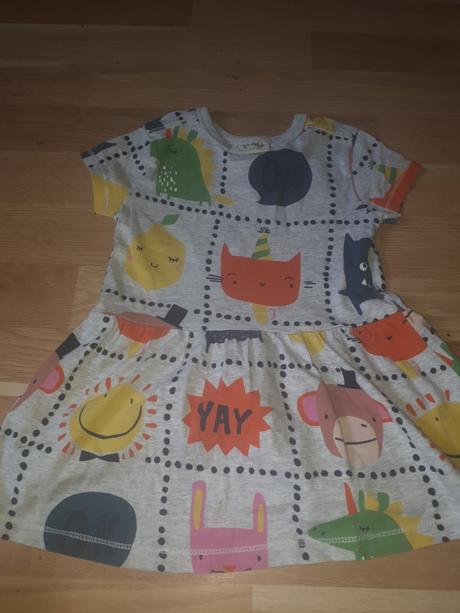 Šaty s obrázky, next,80