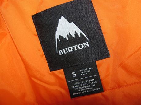 Dětská zimní lyžařská bunda s kapucí burton, burton,134