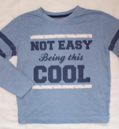 Ak91. pyžamové tričko s nápisy 6-7 let, matalan,122