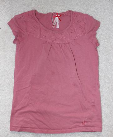 Op757. tričko s vyšívanou krajkou 7 let, next,122