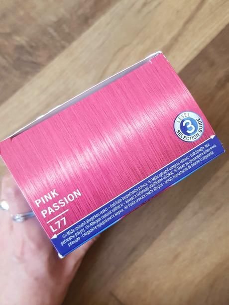 Barva na vlasy live pink passion, 