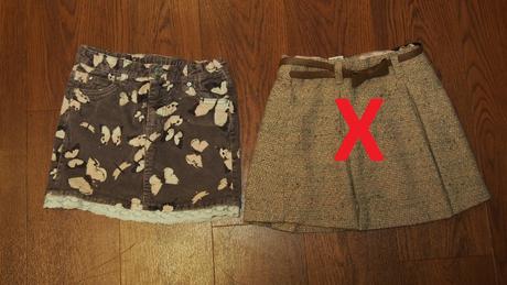 4x sukně vel.122, h&m,122