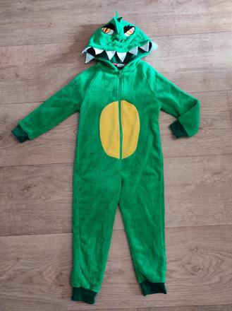 Flisový karnevalový kostým drak vel. 98/104, 