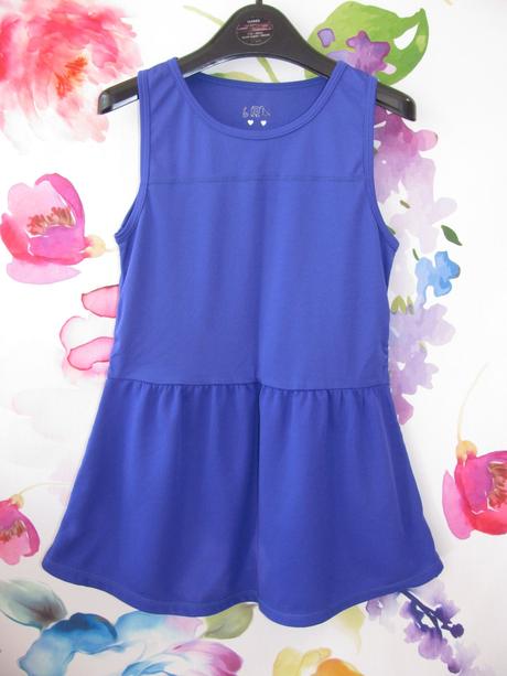 Elastické fialové sportovní šaty, matalan,146
