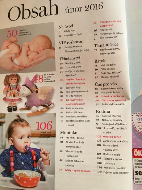 Časopis betynka rok 2016 (12 ks),