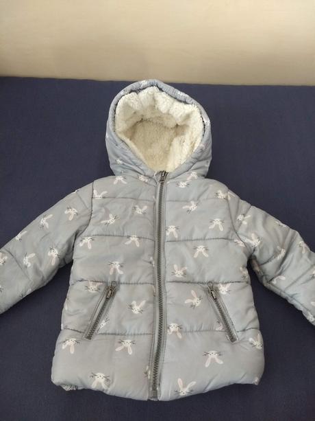 Teplá zimní bunda, pepco,86