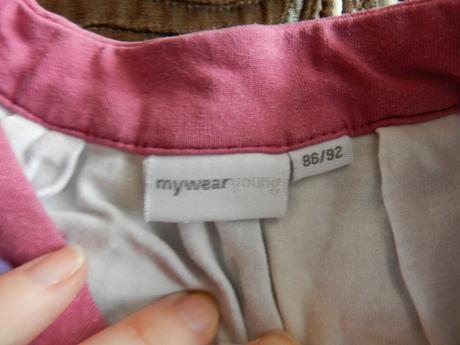 Triko dlouhý rukáv-tunika, 92