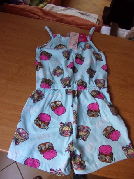 Bavlněný letní overal, pepco,128