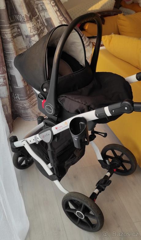 Kombinovaný kočárek 3 v 1 kunert mila, kunert,kunert mila