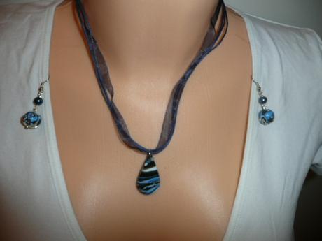 Set řetízek - náhrdelník + náušnice,