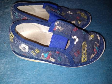 Klučičí papuče fotbal vel. 23, vnit.stélka 15 cm, 23