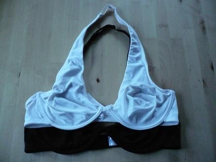 Podprsenka takko za krk - černá a bílá - 80c, 85c, colours of the world,80c