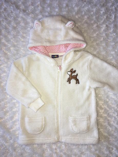 Bílá chlupatková mikina lupilu, lupilu,92