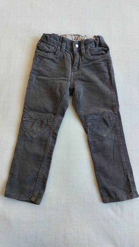 Dívčí manšestráky, vel. 98, h&m,98