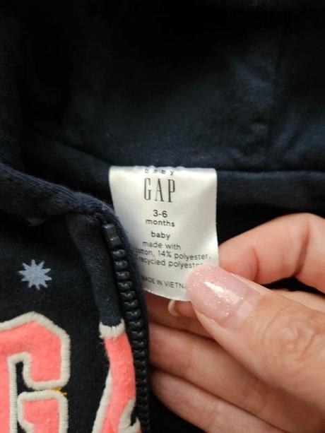 Mikina gap, vel. 3-6 měsíců, gap,68