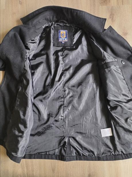 Pánský flaušový kabát m l, m