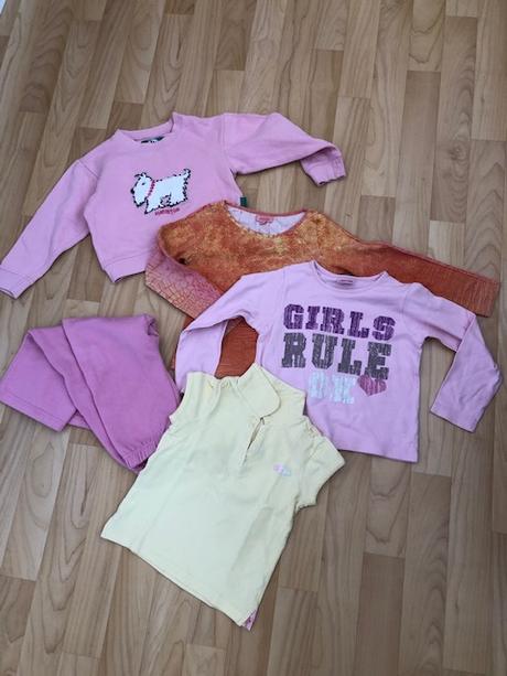 Mix oblečení pro holčičky, 5ks, vel.104, 104–116