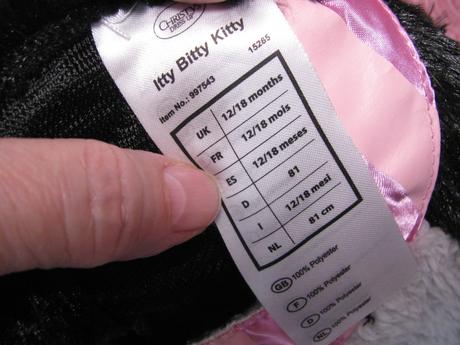 Karnevalový kostým-overal kočička, 