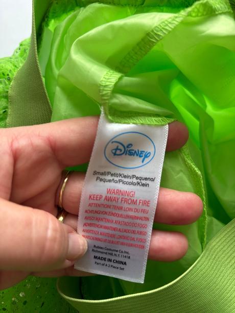 An8/ sukně tylova zvonilka - v.cca 8 /10 let, disney,128