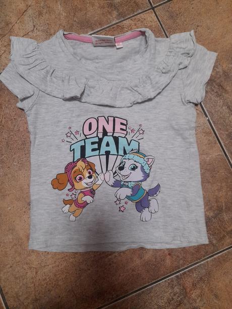 Tričko paw patrol, vel. 116, 116