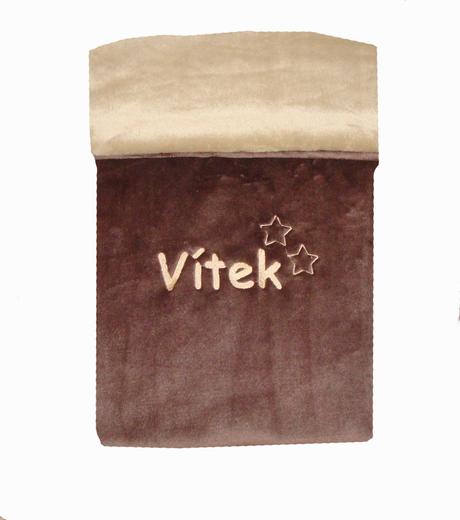 Deka s výšivkou jména na přání-více barev a obrázk,