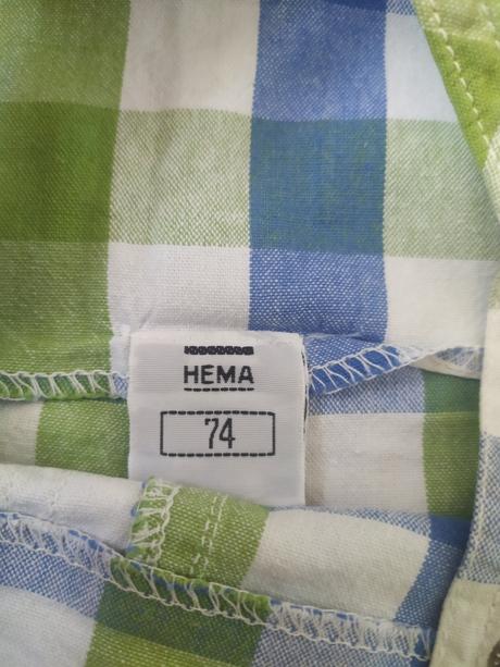 Kostkované lacláče, hema,74