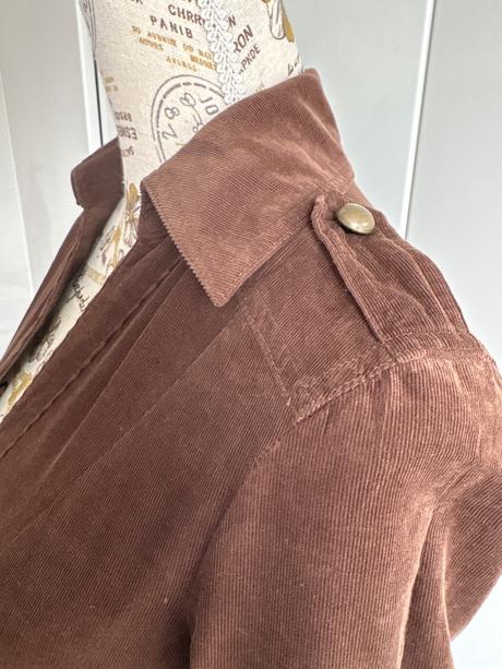 Hnědé šaty / dlouhé košilové šaty ve velikosti 34, 34