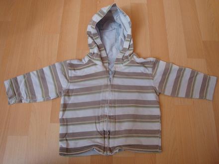 Mikina s proužky, vel. 86, cherokee,86