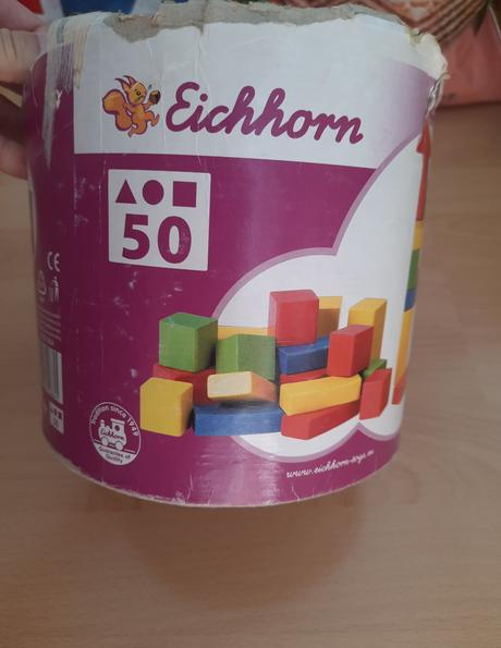 Kostky zn. eichhorn- balíkovna 50 kč,