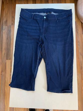 Džínové kraťasy, vel 56/28 tedy cca 8xl, možná něc, esmara,56