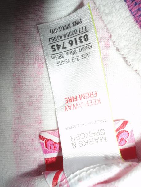 Šaty marks+spencer i k vodě, vel. 2-3 roky, marks & spencer,98
