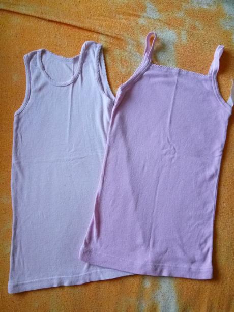 Košilky pro holky - světle růžové, vel. 134, 134