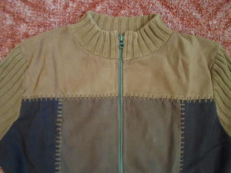 Hnědý svetřík svetr, l