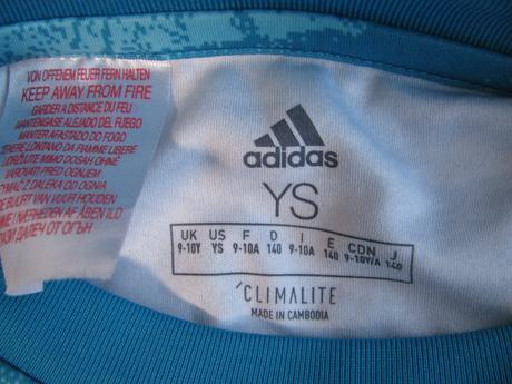 Brankářské funkční tričko junior adidas, adidas,140