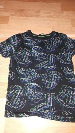 Cerne tričko s dinosury 104 george, george,104