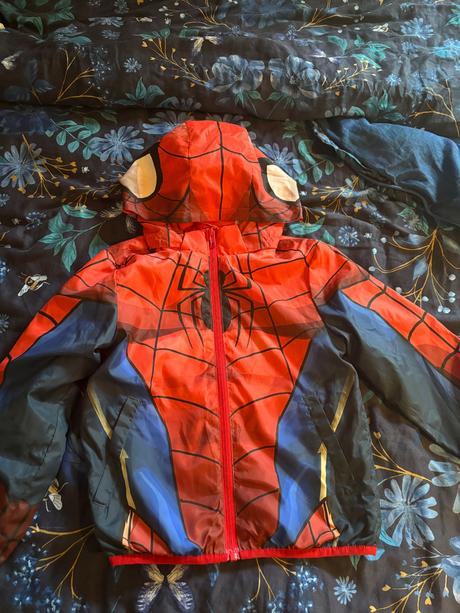 Větrovka spider man, h&m,110