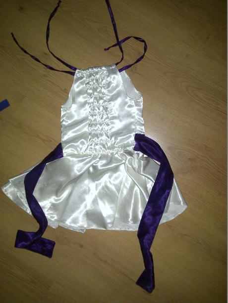 Šatečky pro družičky šampáň - kus 500 kč, 104