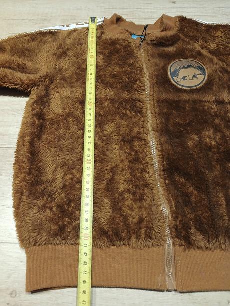 Chlupatá mikina little kids vel. 110/116, 110