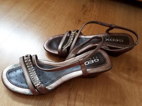 Krásné lehoučké letní boty, sandálky geox respira, geox,38