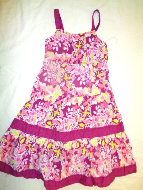 Krásné dlouhé květované volánové šaty, tu,116