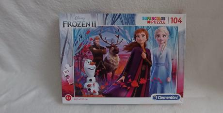 Dětské puzzle ledové království 2 (104 dílků),