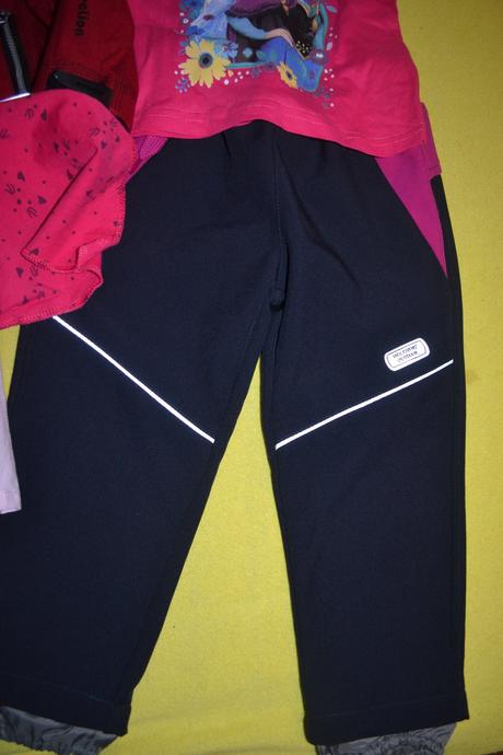 8x oblečení v.92,softshell.nové kalh.,bunda,next š, 86–98