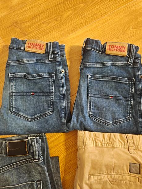 Džíny chlapecké vel. 158-164 (12-13 let), tommy hilfiger,164