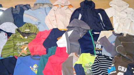 Balík mix věcí na kluka od vel.110-128, 104–116