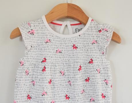 Letní overal vel. 6 - 9 m, f&f,74