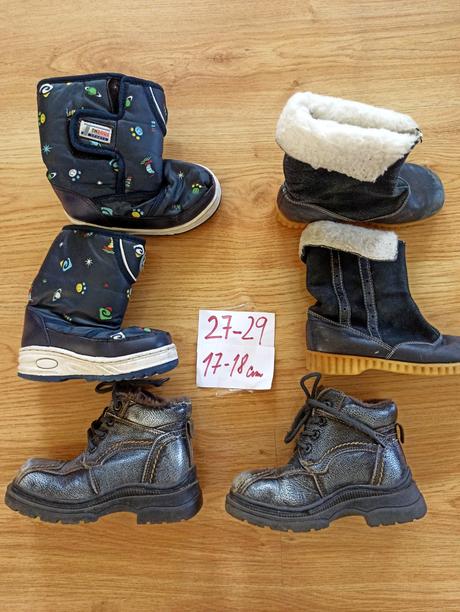 Boty chlapecké vel.27-29, 27
