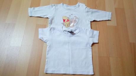 Trička pro děti, vel. 3-6 měs. - 2 kusy, next,68